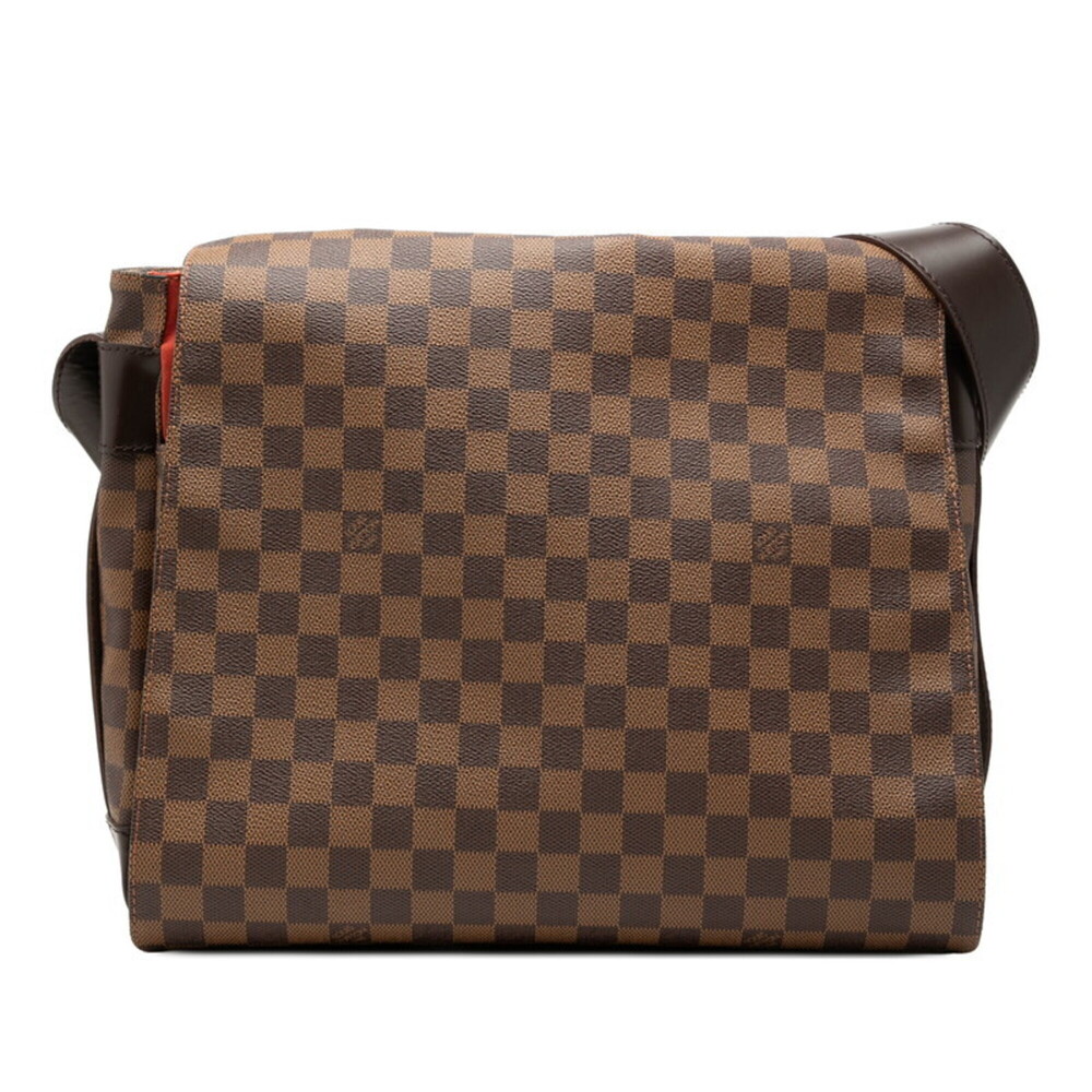LOUIS VUITTON Brown Damier Leather Shoulder Bag
